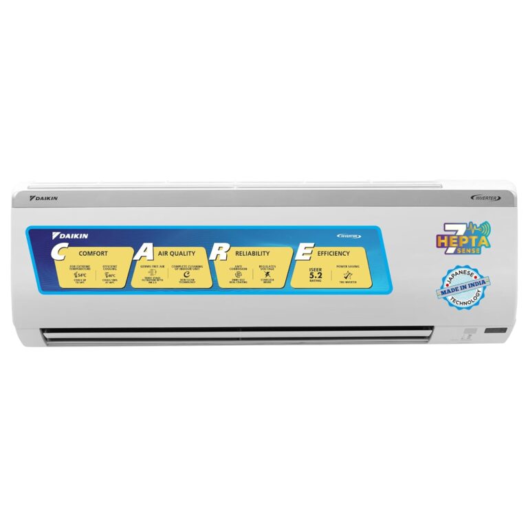 Daikin 1.5 Ton 5 Star Inverter Split AC (Copper, PM 2.5 Filter, MTKM50U, White)