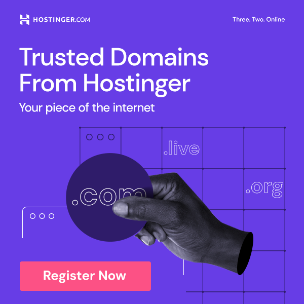 Hostinger Free domain