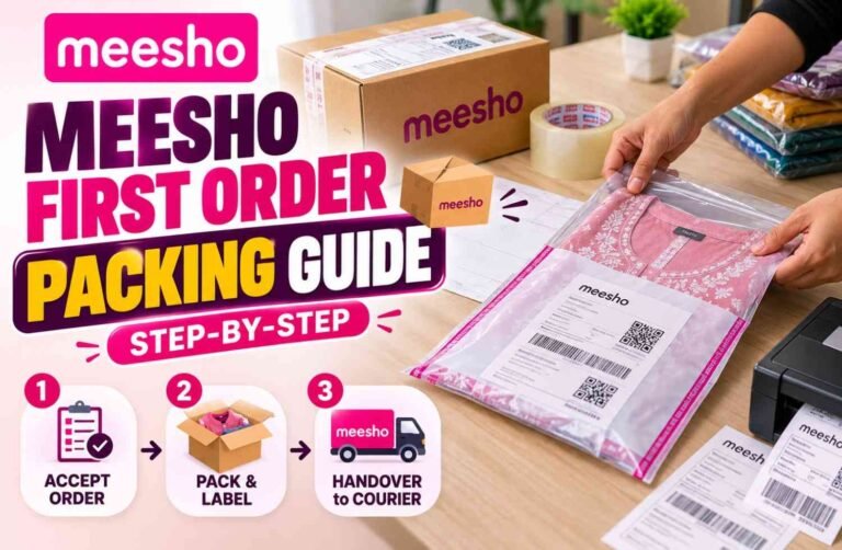 Meesho Mein First Order Kese Pack Kare? 7 Best Tips (2026) meesho mein first order kese pack kare
