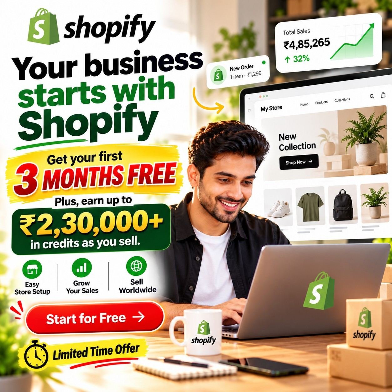 Shopify offer